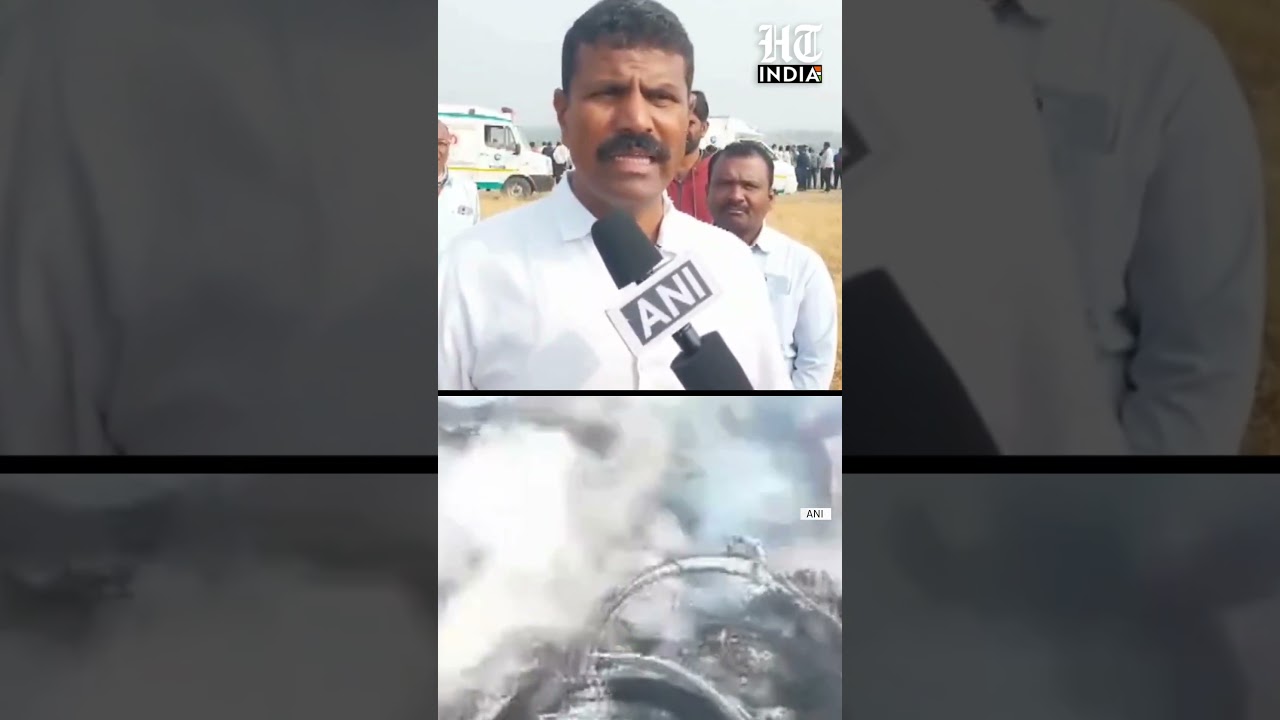 Ajit Pawar Plane Crash: &lsquo;I Saw With My Eyes,&rsquo; Eyewitness Recounts Tragic Moments | HT India