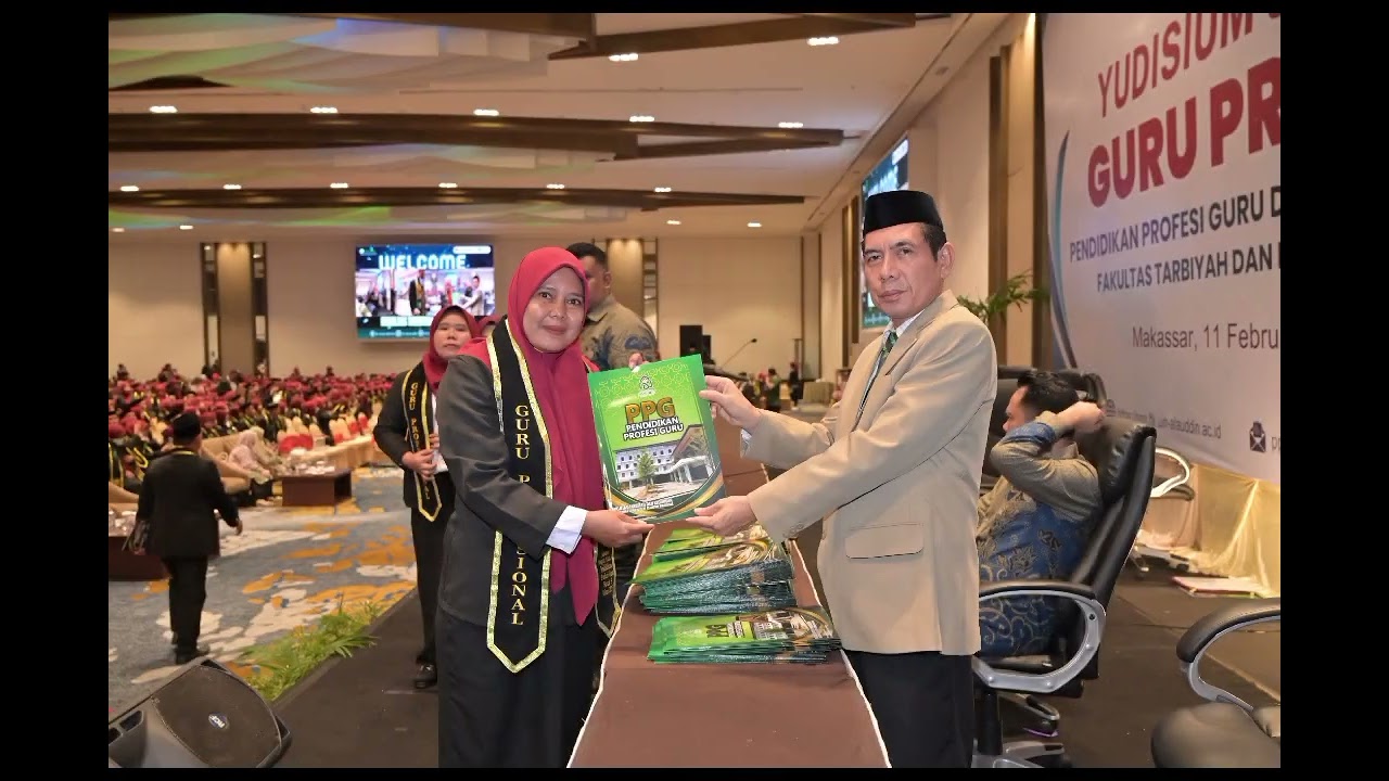 Yudisium dan Pengukuhan PPG PAI Batch 3 UIN Alauddin Makassar