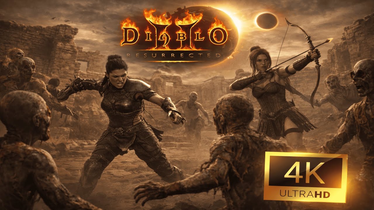 Diablo II: Resurrected 4K UHD [GER] | Lets Play | #20. - Die vergessene Stadt lebt noch...