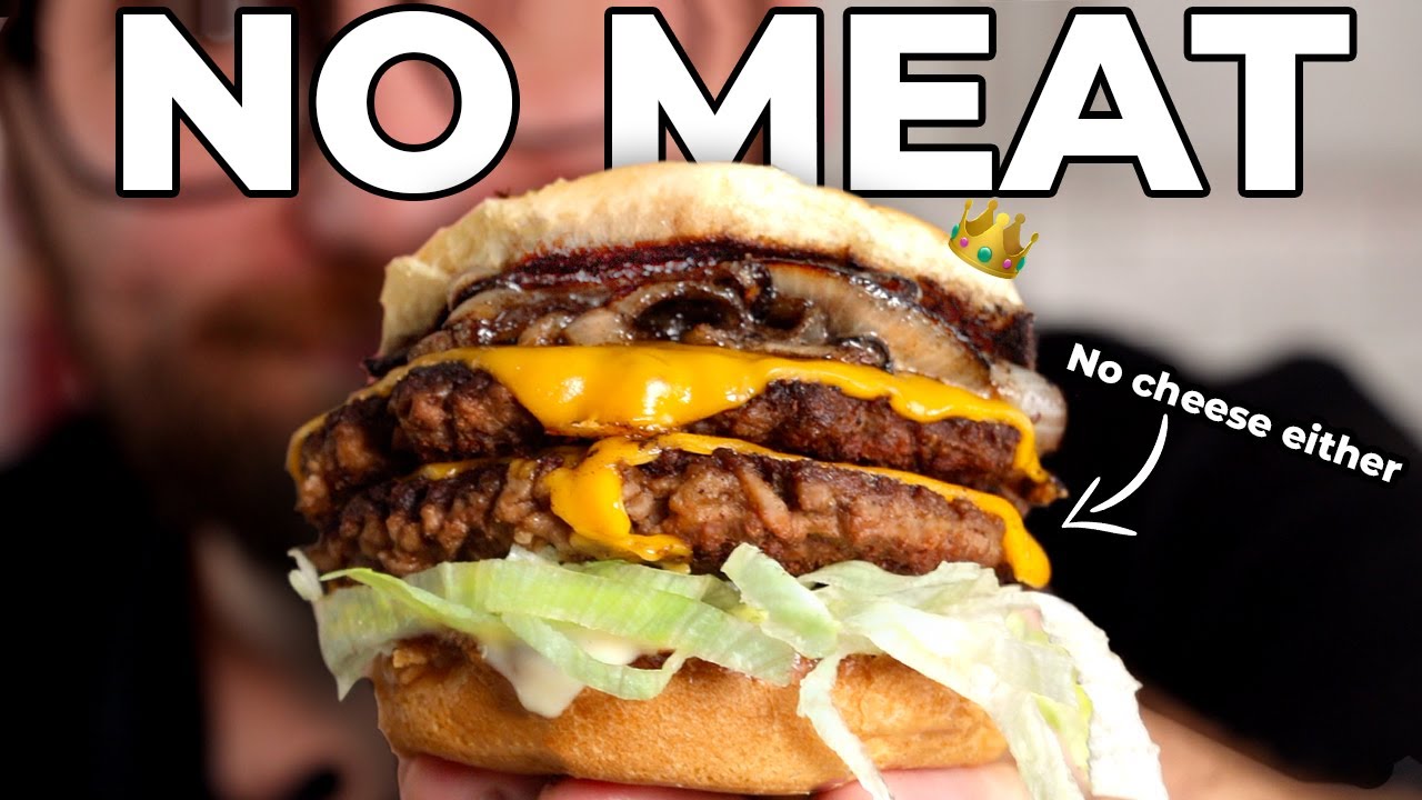 The GREATEST Burger I've ever made... is Vegan