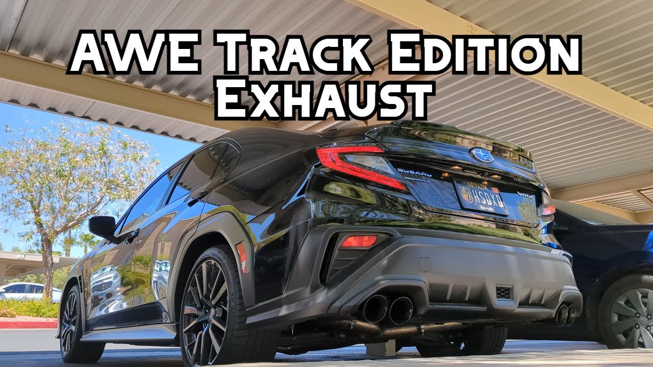 2023 Subaru WRX VB | AWE Track Edition Exhaust
