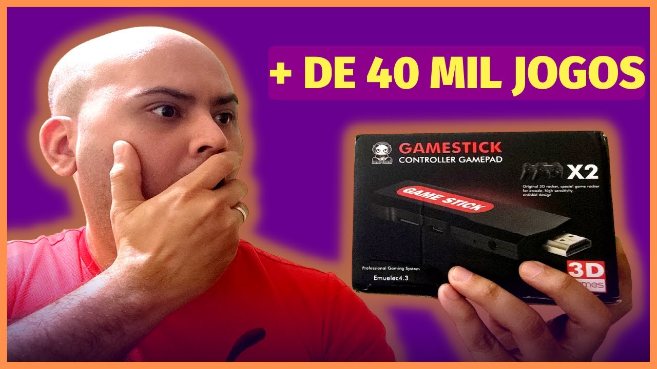 Gamestick 3D G10 - Comprei o Novo GameStick do Alixpress Unboxing e Analise