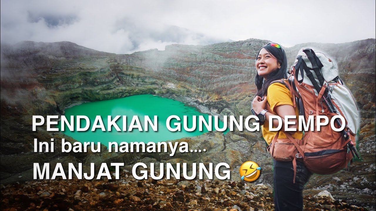 PENDAKIAN GUNUNG DEMPO via PAGAR ALAM | Jalur Terlengkap dan Sejarah