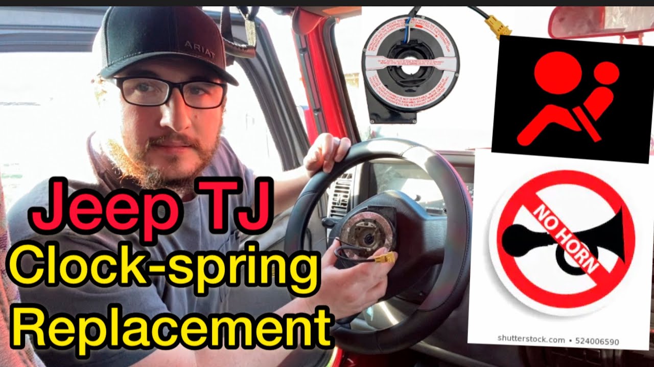 Инструкция по замене часовой пружины на Jeep Wrangler Tj XJ 1997-2001