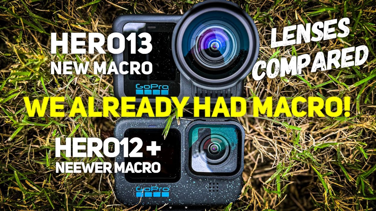 GoPro MACRO Lenses // HERO13 + GoPro MACRO vs HERO12 + NEEWER Macro // Should you upgrade?