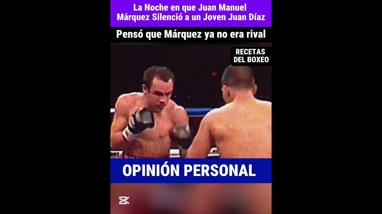 Juan Manuel Márquez vs Juan Díaz: La Noche en que un Golpe Silenció al Joven Campeón