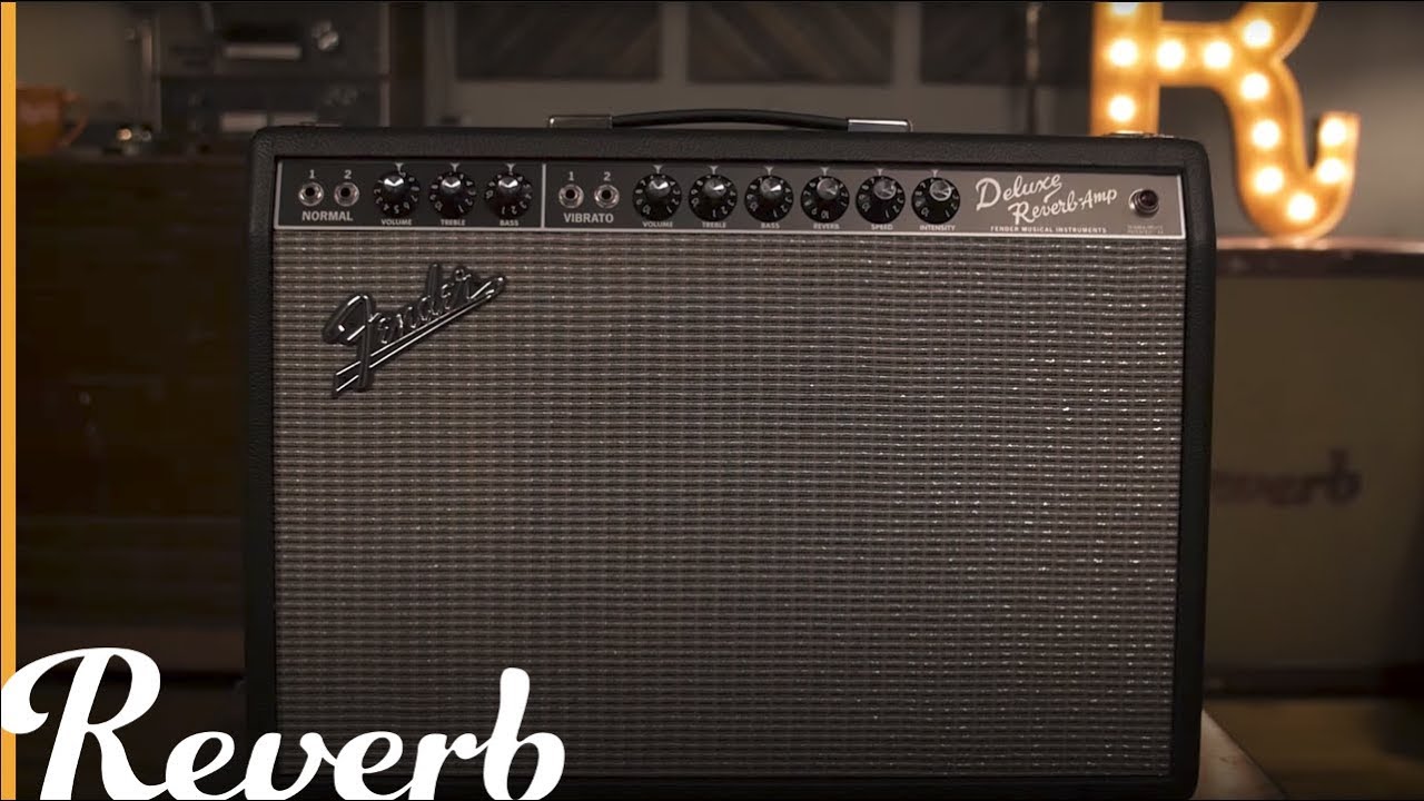 Усилитель реверберации Fender '65 Deluxe | Видеоролик с демонстрацией реверберации