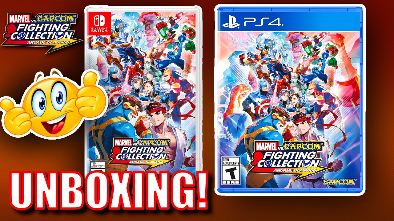 Marvel vs Capcom Fighting Collection Unboxing | Awesome Sauce!!!