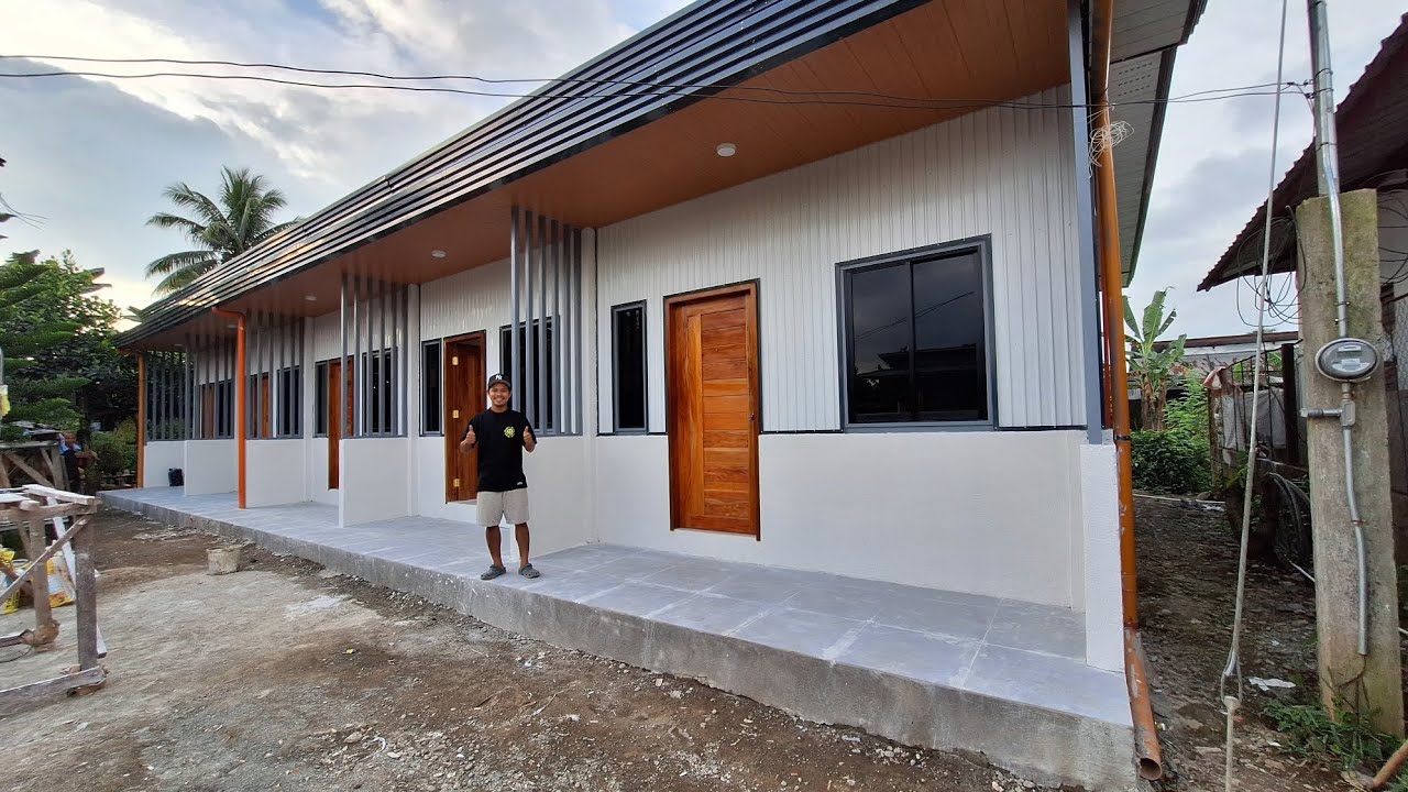 5 Units Apartment | Half Concrete Half Cladding Design 👌👷🏠