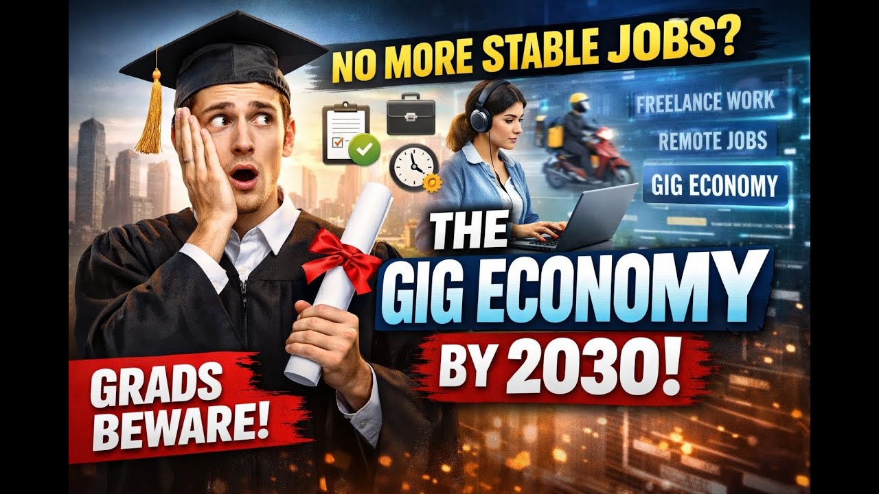 The Gig Economy Will Destroy Traditional Graduate Jobs by 2030 | Future Careers Explained