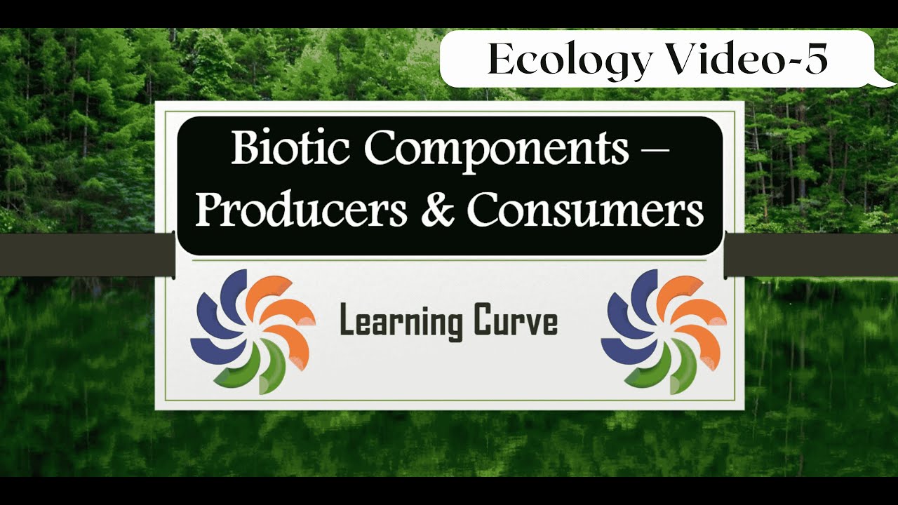 Video-5-Biotic Components|Primary Producers|Macro & Micro Consumers|Herbivores|Carnivores|Omnivores.
