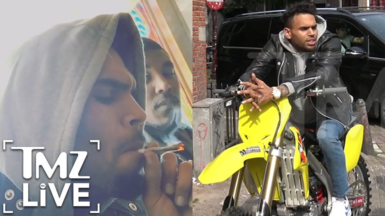 Chris Brown: BUSTED OVERSEAS! | TMZ Live