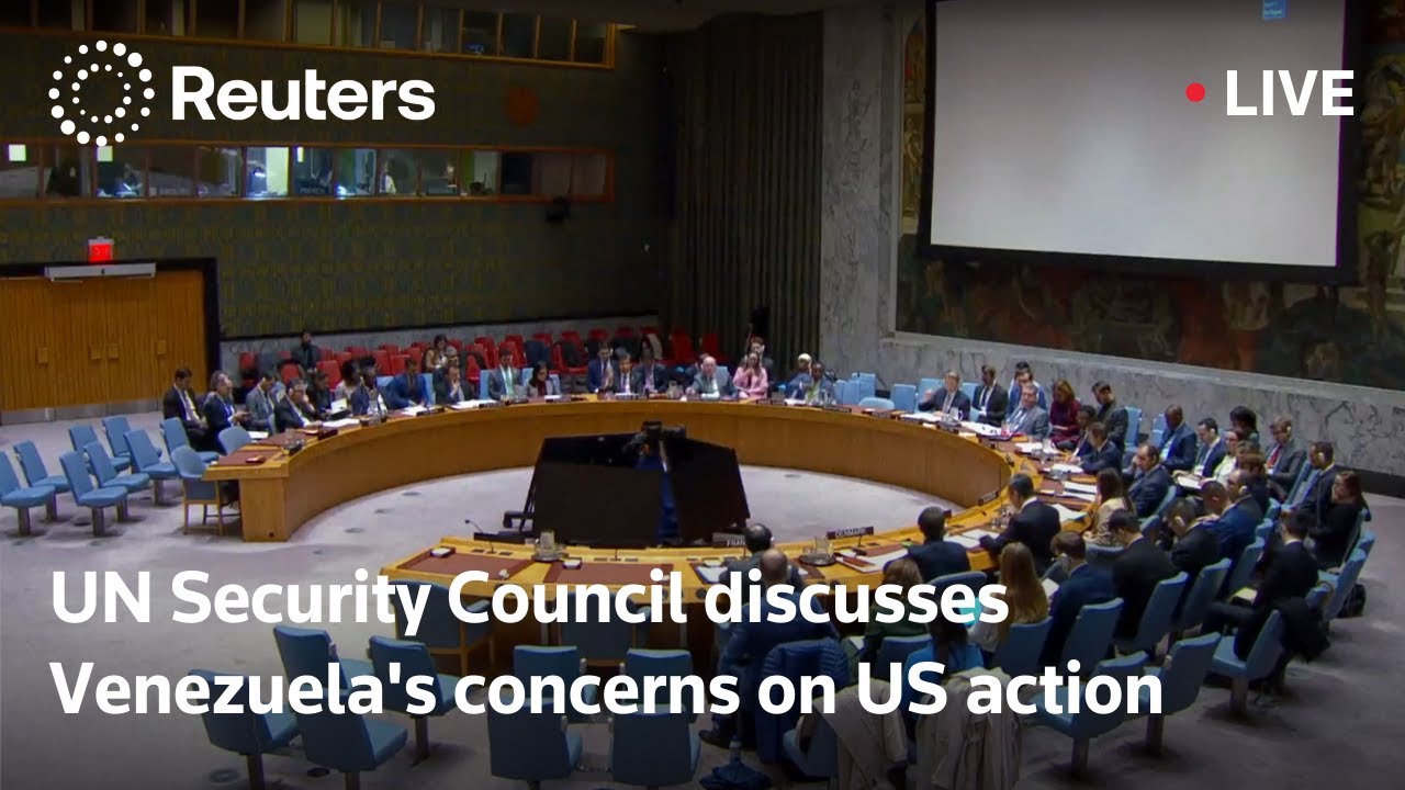 LIVE: UN Security Council discusses Venezuela's concerns on US action