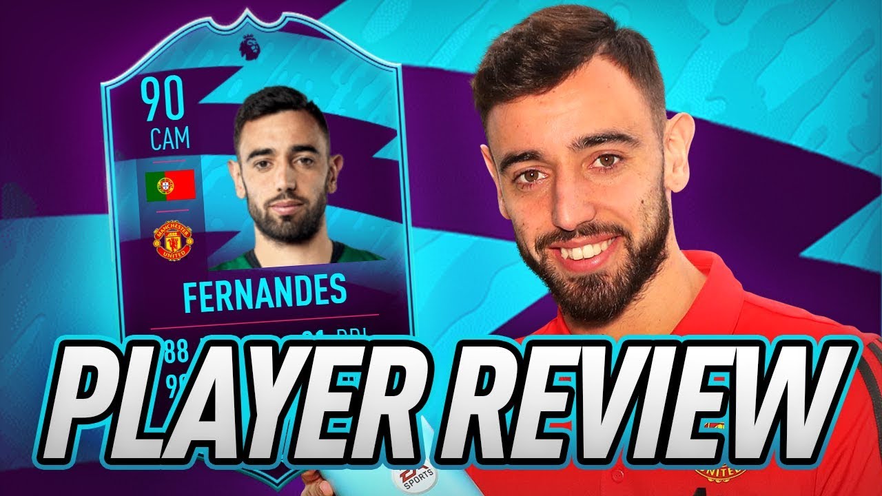 IS BRUNO WORTH IT? 🤔 90 POTM FERNANDES PLAYER REVIEW! - FIFA 20 Ultimate Team