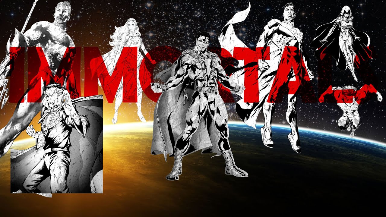 MEP IMMORTALS DCCOMICS