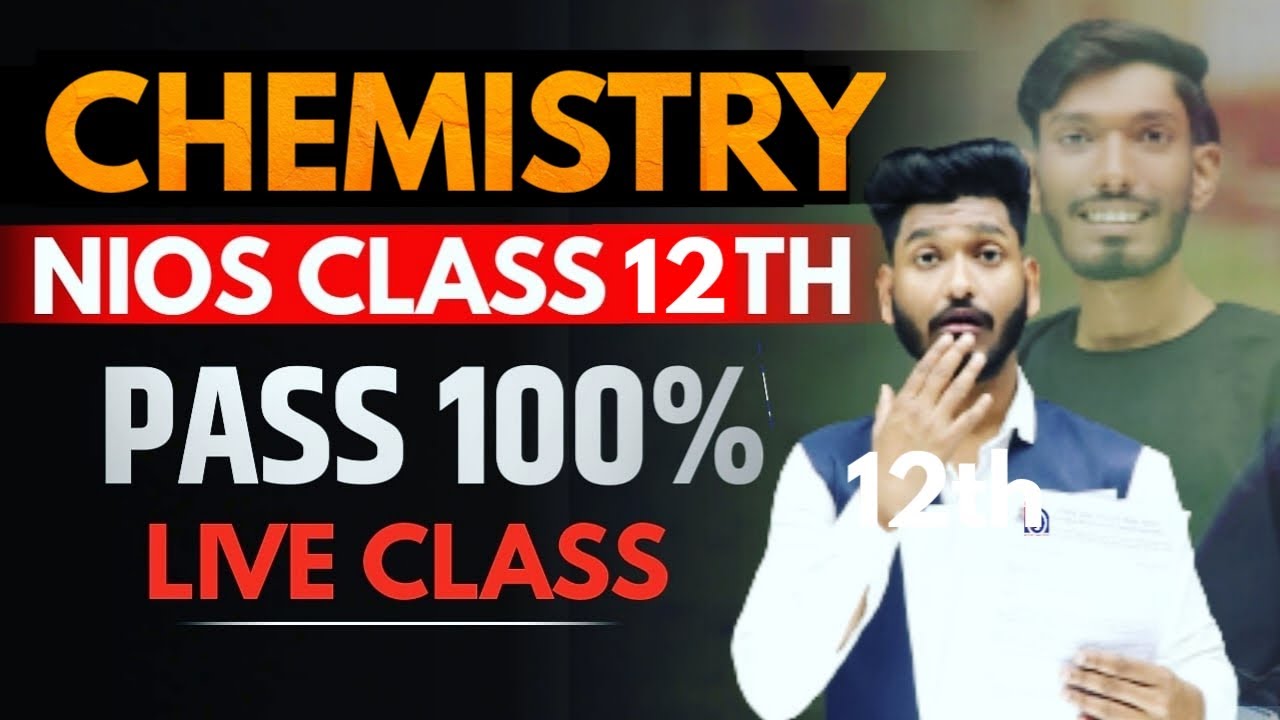 Nios Class 12th Chemistry (313) Very Very Important Questions with Solutions.​