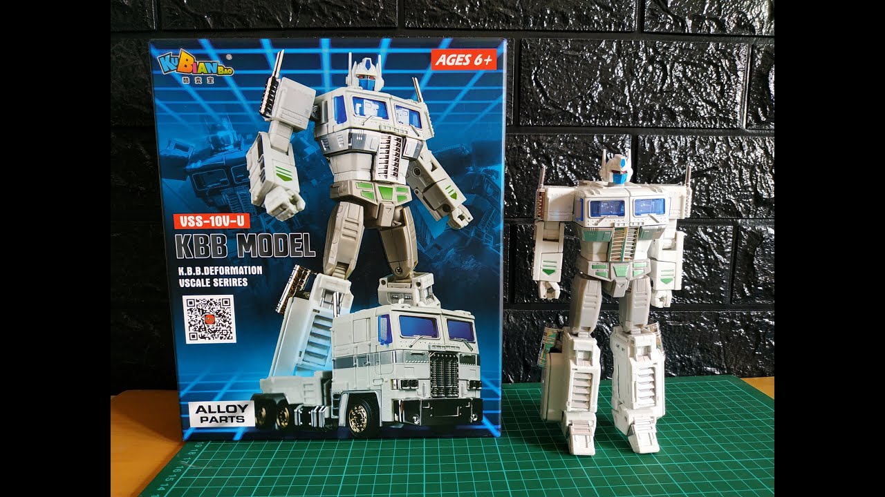 KBB Kubianbao Optimus Prime G1 White - Quick Review and Transform