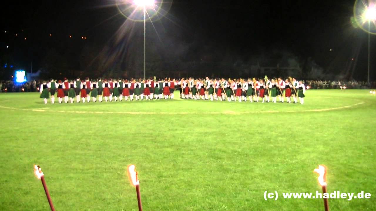 Winzertanz 2014 - Bei Nacht