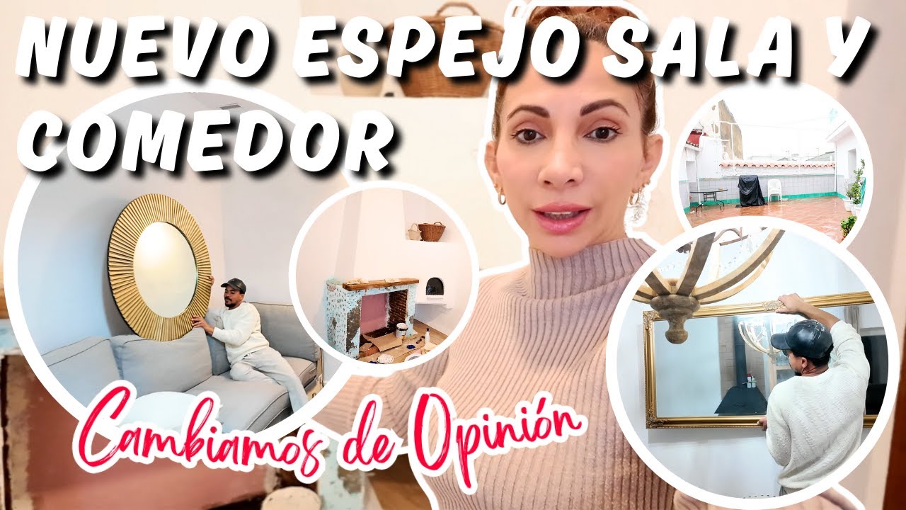 CAMBIAMOS DE OPINIÓN con Esto | NUEVO ESPEJO para el Palacete🪞 en la Sala y el Comedor