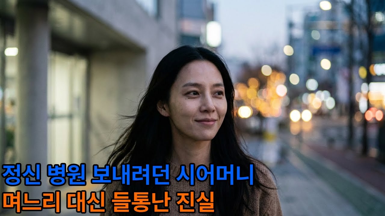 “이건 치료야” 며느리를 환자로 만든 시어머니, 결국 과거가 폭로됐다