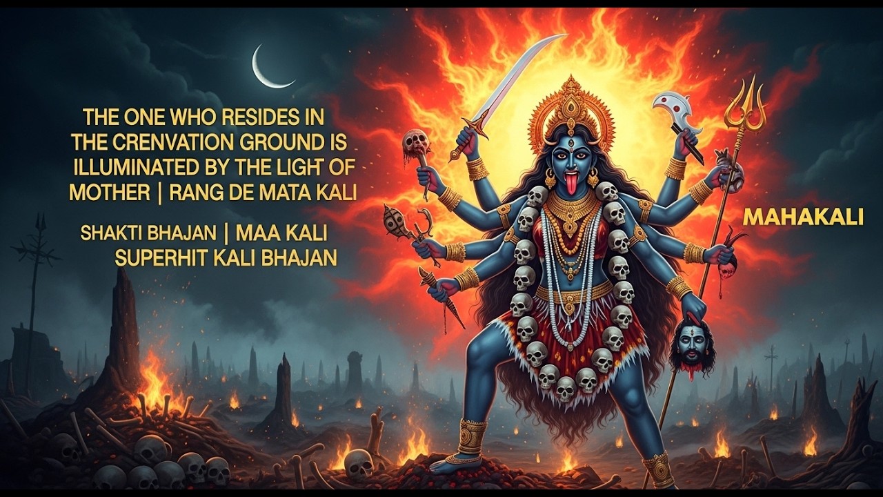 श्मशान में जिसका वास उस माँ का है प्रकाश | रंग दे माता काली | शक्ति भजन | Maa Kali  सुपरहिट काली भजन