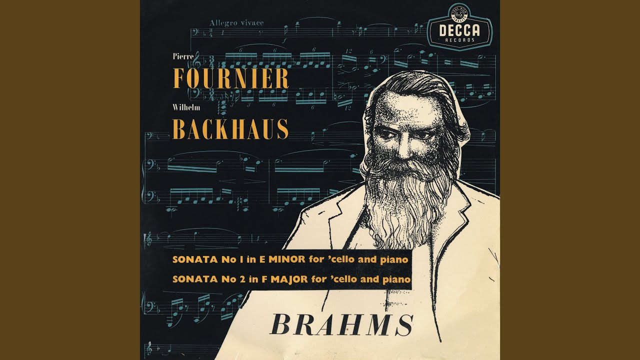 Brahms: Cello Sonata No. 1 in E Minor, Op. 38: I. Allegro non troppo