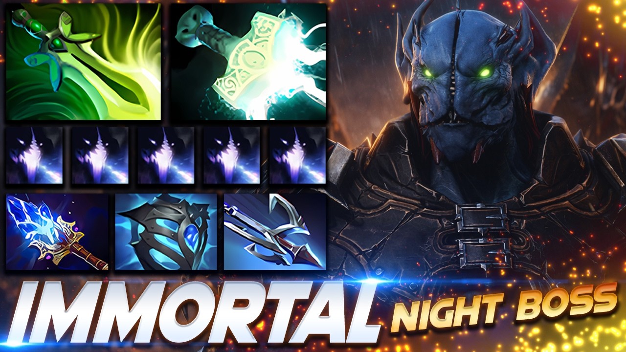 Night Stalker Balanar Boss - Dota 2 Pro Gameplay [Watch & Learn]