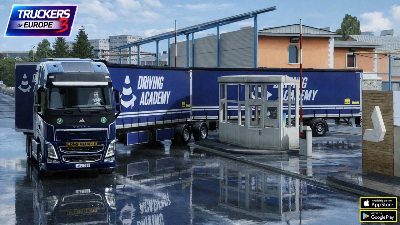 DRIVE VOLVO FH SERIES 🚚 - LONG ROAD TRAIN ( DOUBLE TRAILER ) IN TRUCKERS OF EUROPE 3 