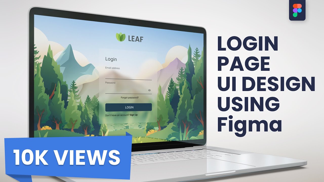 How to create a login page using Figma | Login Page UI Design Tutorial using Figma | Figma Tutorial