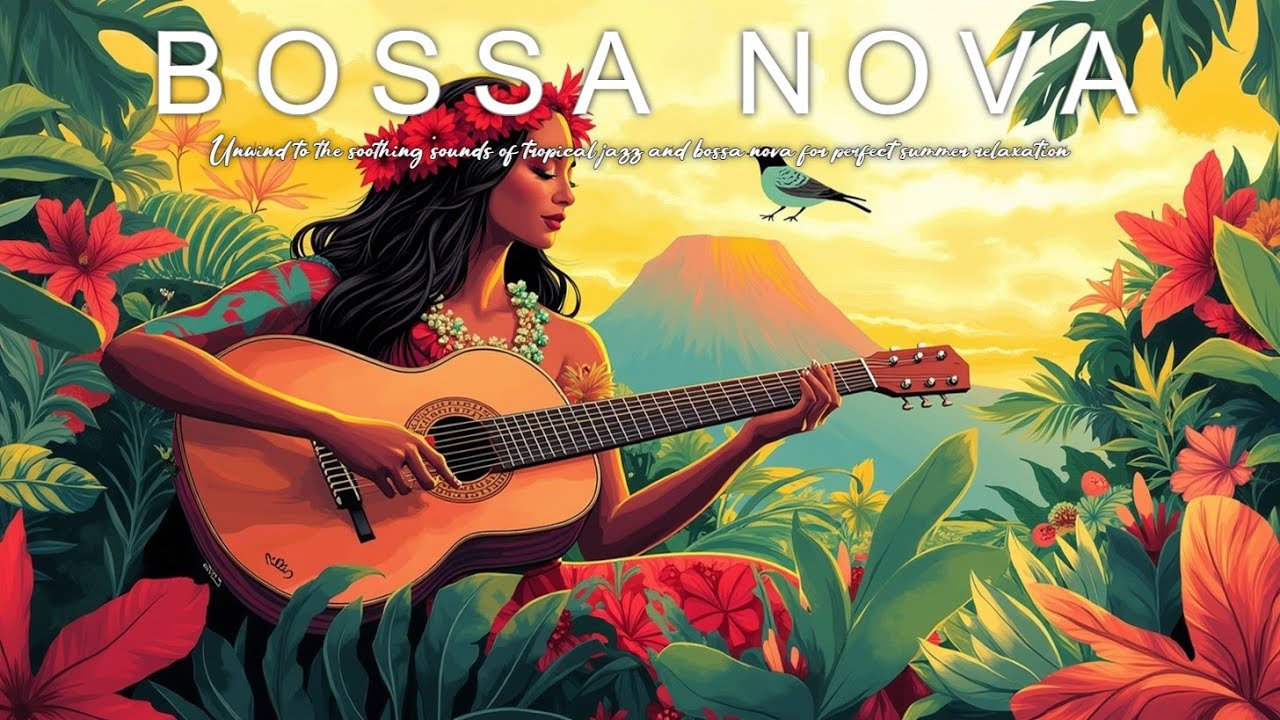 Letnia Bossa Nova do Głębokiego Relaksu i Spokoju ~ Muzyka Chillout do Nauki, Pracy i Snu