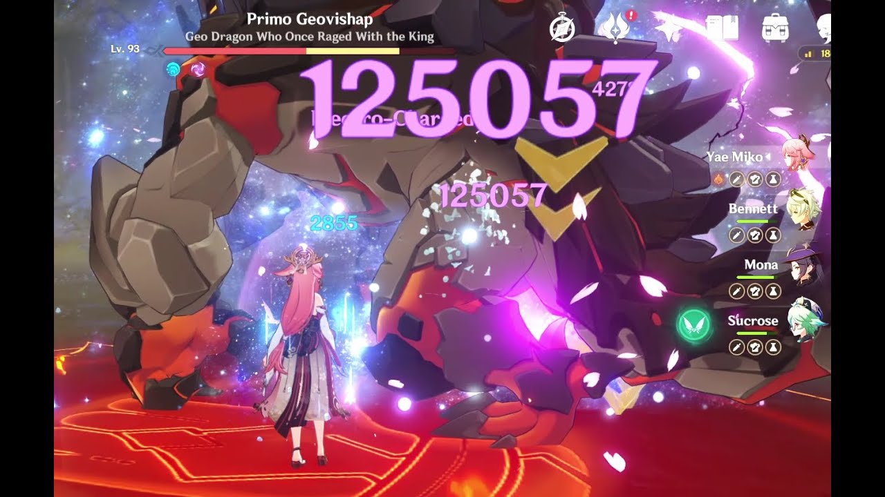 C0 Yae Miko Burst Build Damage test (400k+) + Build | Genshin Impact 2.5
