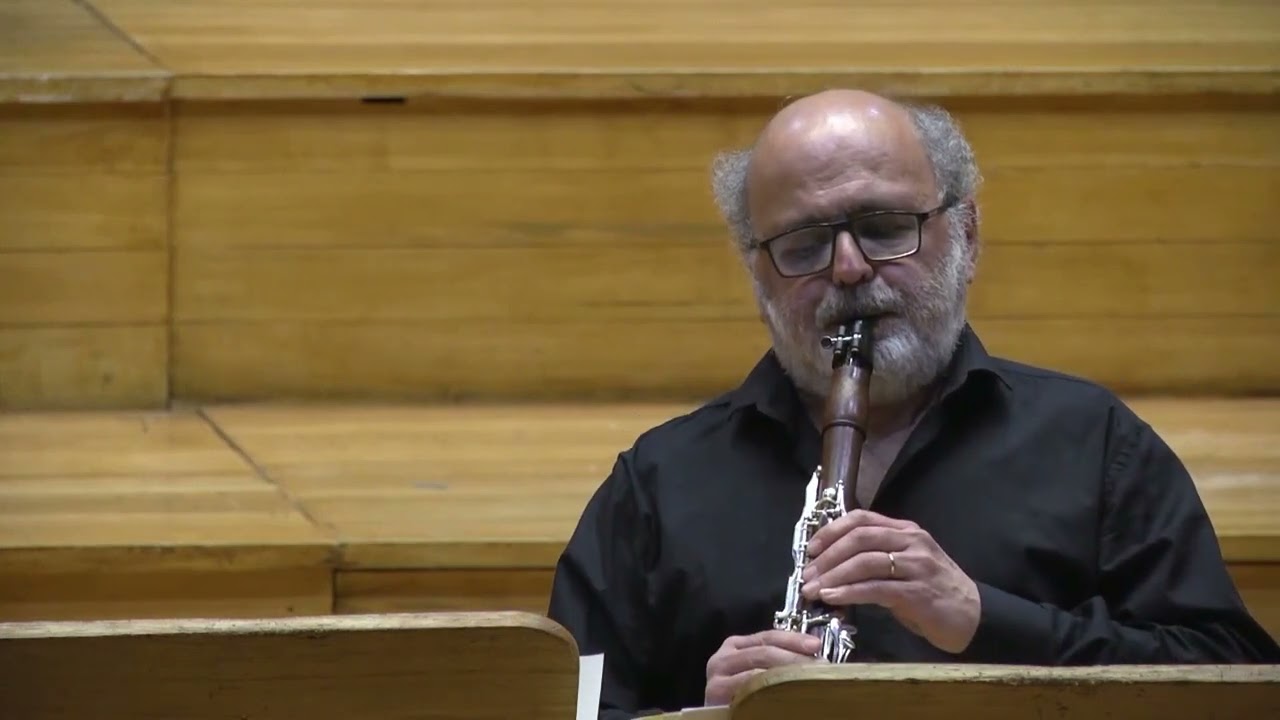 PASCAL DUSAPIN: Ipso (1994). MARCELO GONZÁLEZ, clarinet