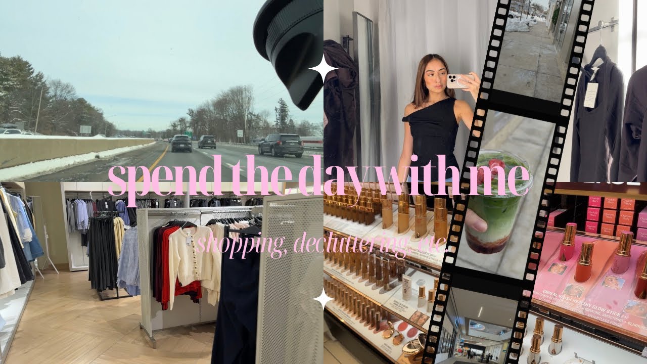 spend a productive day w/ me! (shopping, decluttering, etc.)