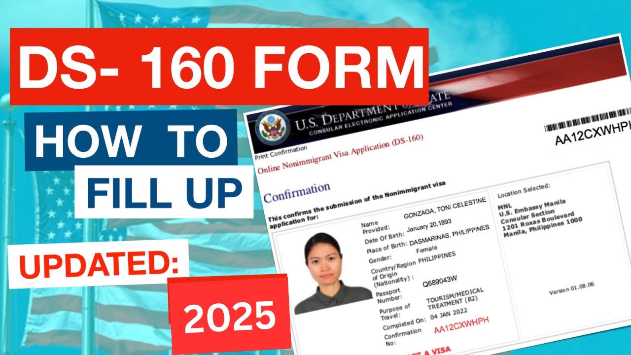How to Fill Out DS 160 Form Correctly I Step by Step Guide (2025) US Tourist Visa Application
