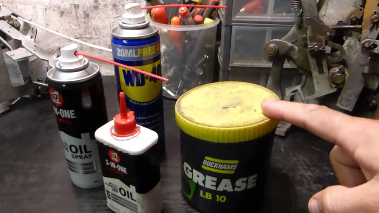 Slot Machine Maintenance - Grease or Oil?