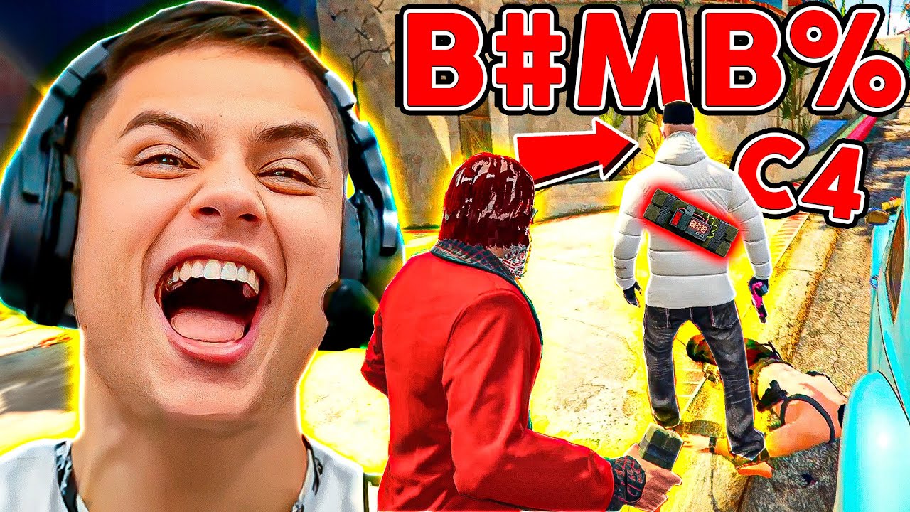 COLEI C4 nas COSTAS DELE! 😂 GTA RP (Paulinho o LOKO)