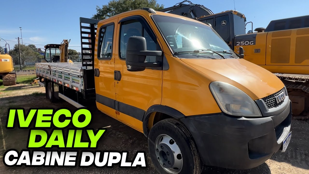 IVECO DAILY 2014 CABINE DUPLA PARA 7 LUGARES DE MUITO BOA QUALIDADE À VENDA NA 1000 CAR CURITIBA PR