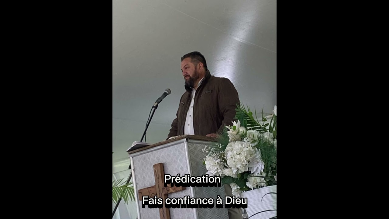 Prédication || Fais confiance à Dieu || John Bauer - Culte 16 juin 2024