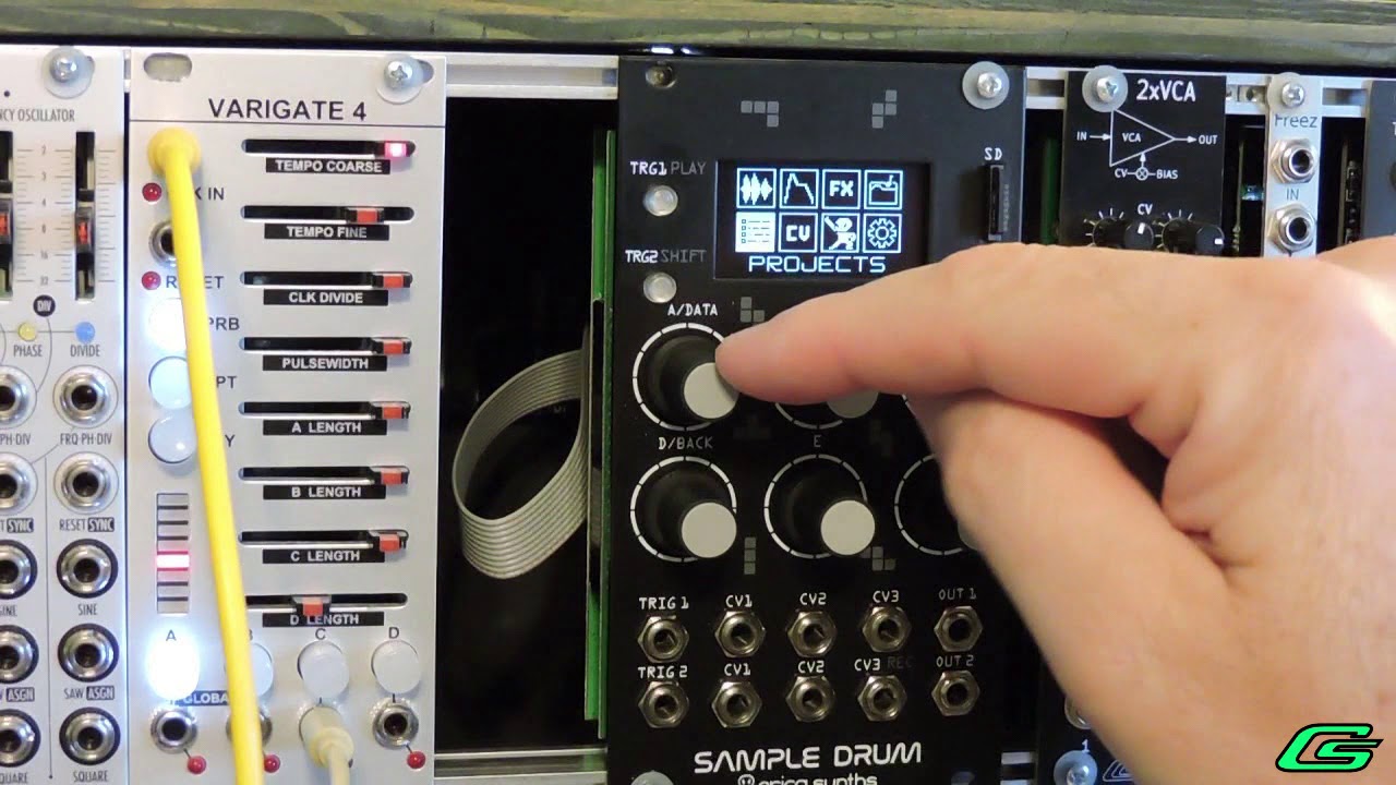 Erica Synths Sample Drum USER REVIEW Eurorack [Pt. 1/2]
