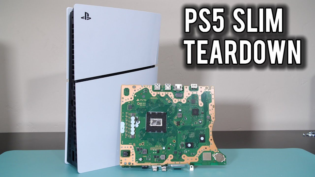 I took apart my PS5 Slim. Here's what i found out...
