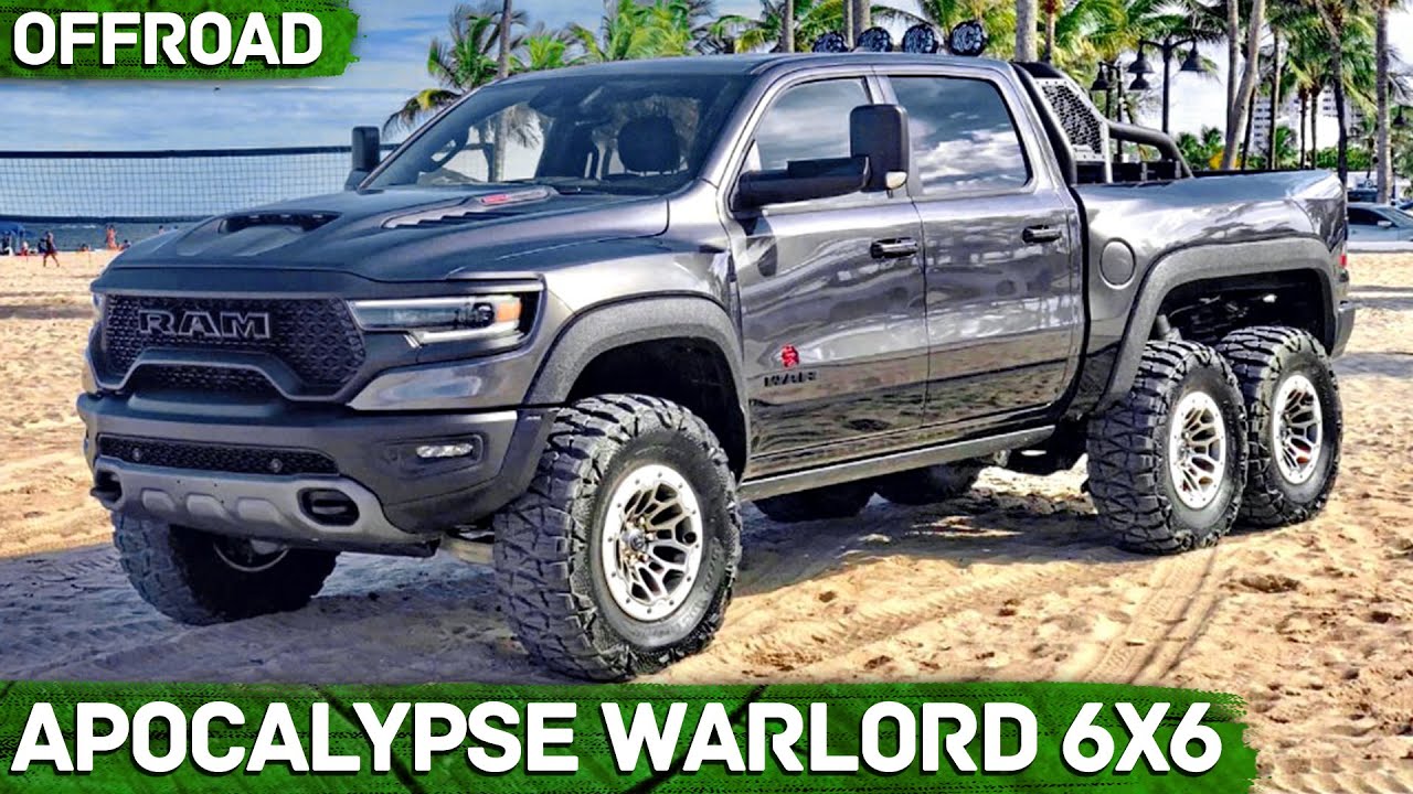 New 2021 Apocalypse Warlord RAM TRX 6x6 in ACTION