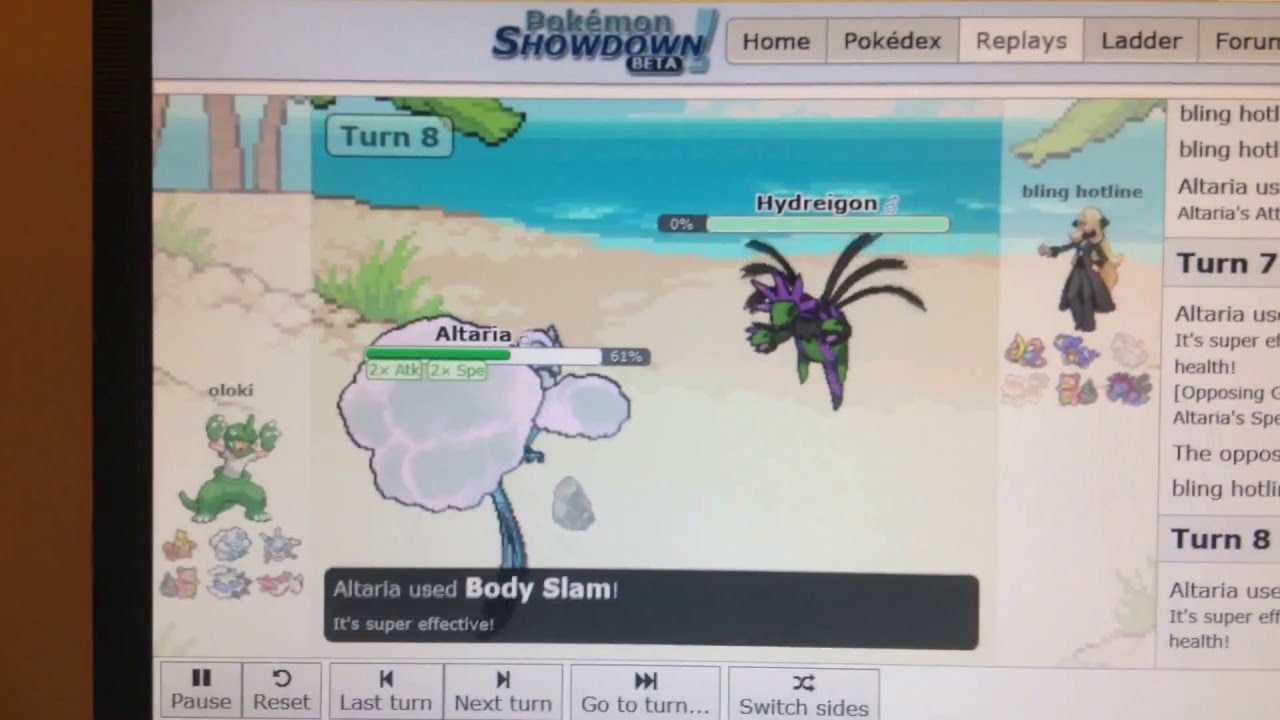 Mega-Altaria sweep/pokemon showdown