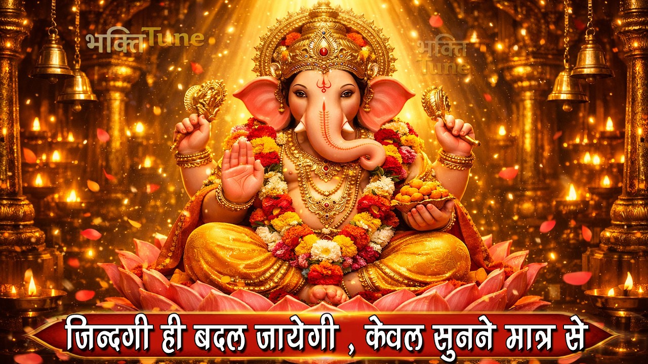 ॐ गं गणपतये नमो नमः 🙏 | श्री सिद्धि विनायक मंत्र | Powerful Ganesh Mantra for Success & Peace