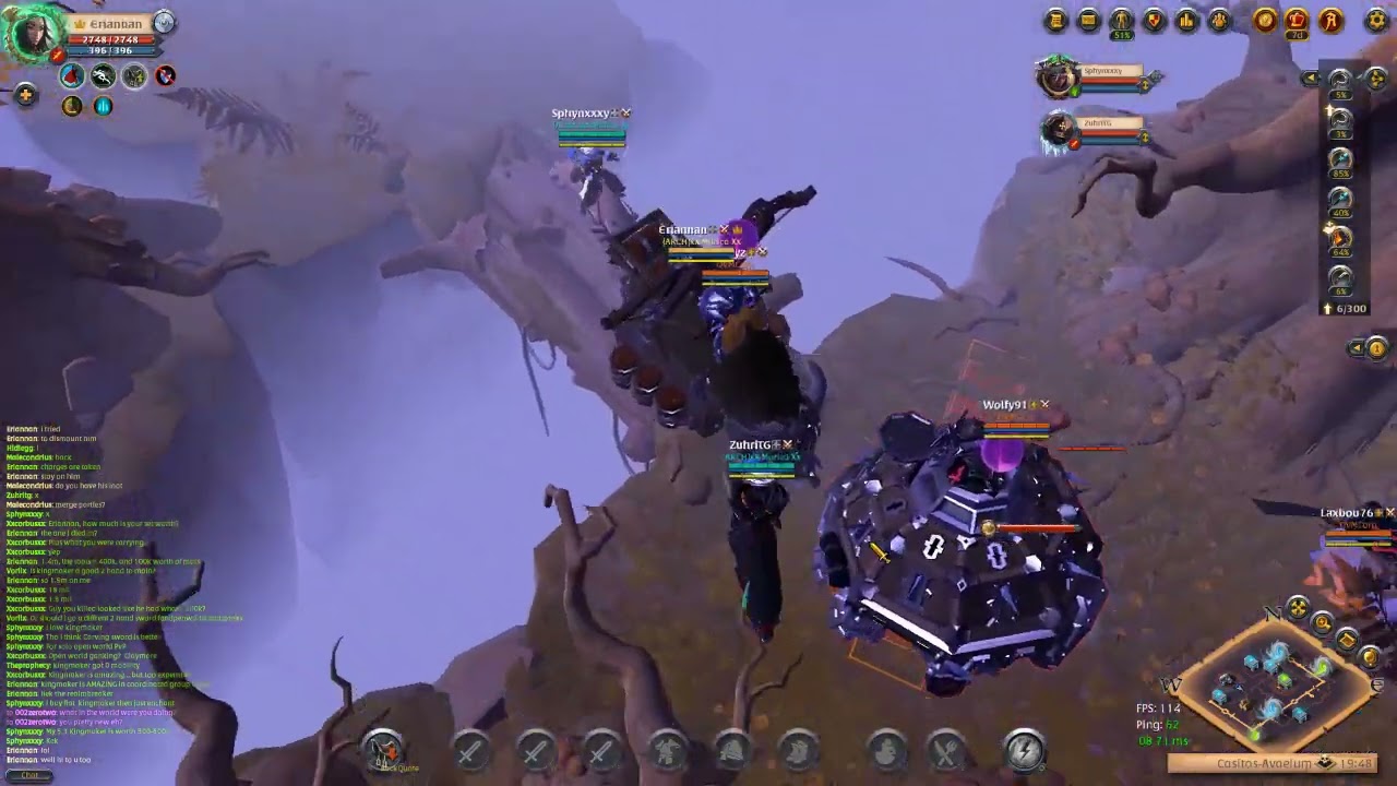 Albion Online BATTLE MOUNT FIGHTS