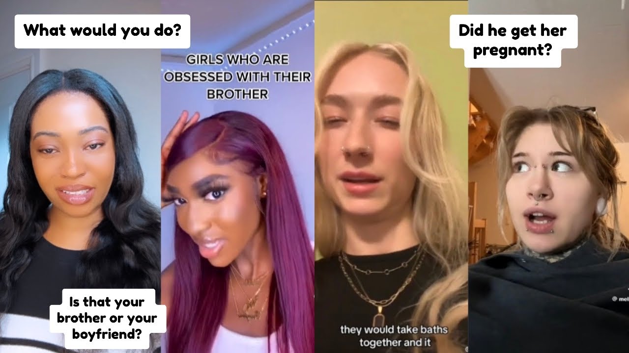 Неловкие истории из TikTok | Братья и сестры, у которых странные отношения.