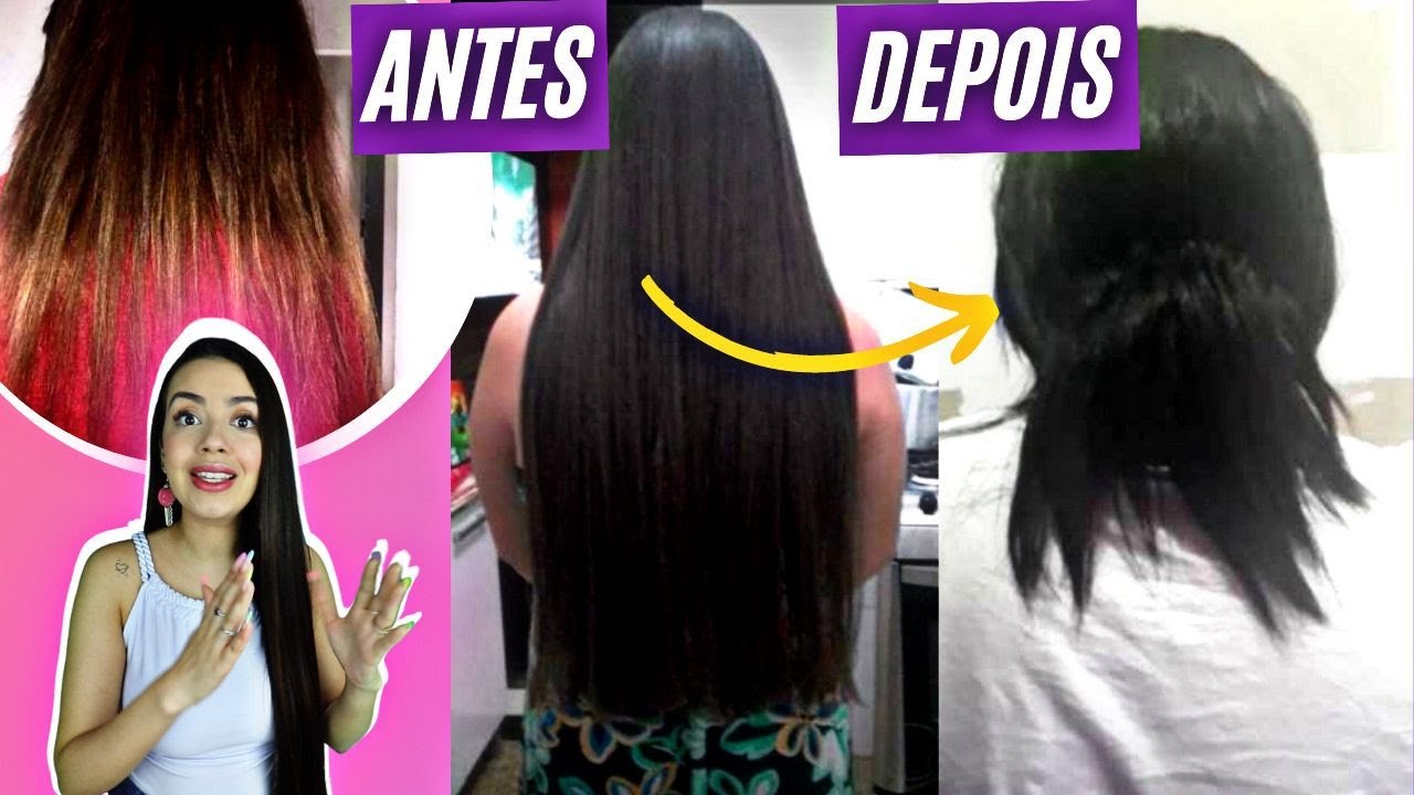 DESTRUINDO O CABELO COM QUÍMICA, CHAPINHA E APLIQUE - OLHA O QUE ELAS FIZERAM 😱 😭