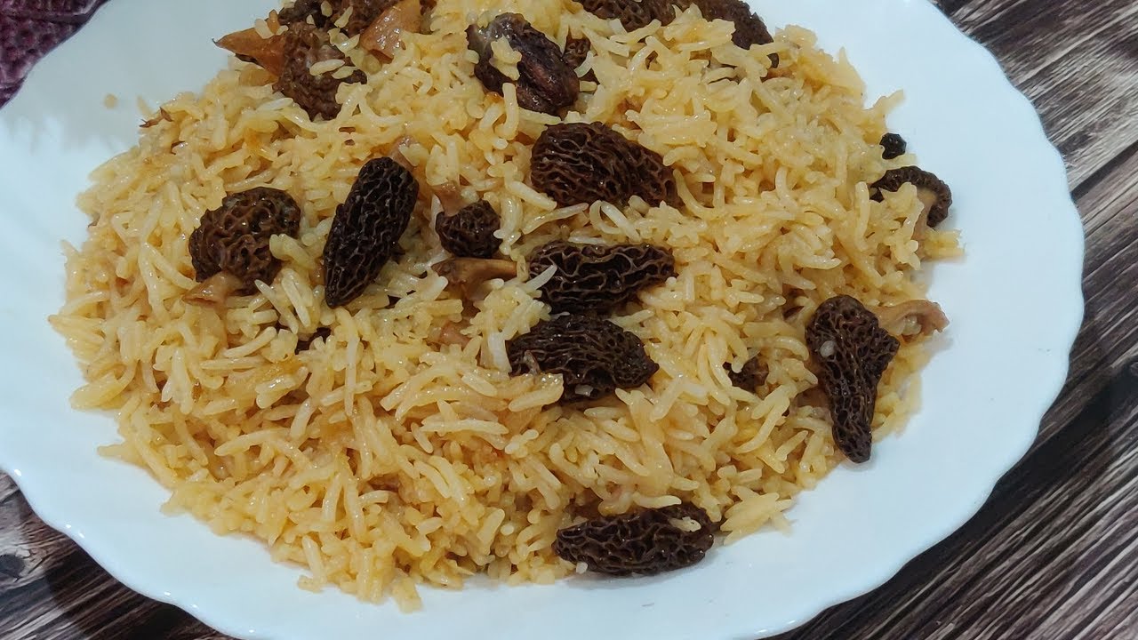 Gucchi Pulao Recipe | Dried Kanehguch Pulao | Morel Mushroom Pulao | Raina's Kitchen