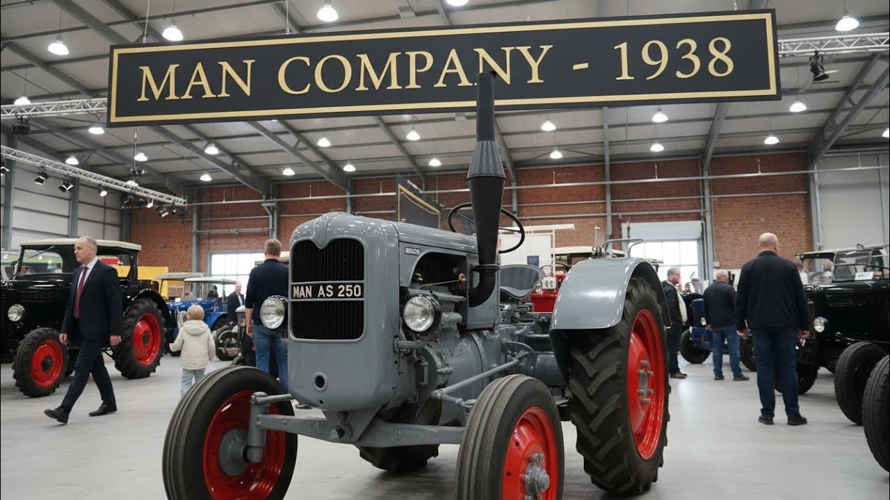 MAN AS 250 von 1938 – Der legendäre Kompakttraktor der seiner Zeit voraus war | Historische