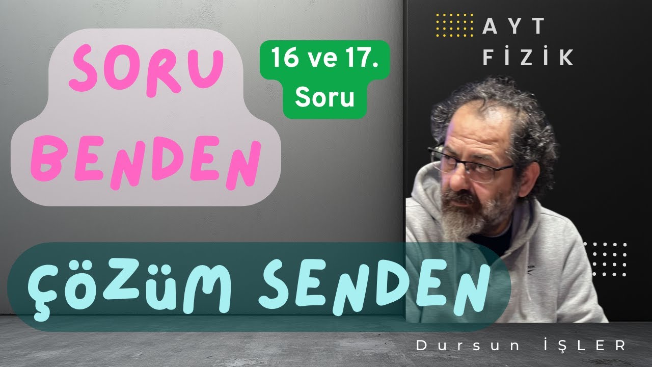 AYT FİZİK 16 ve 17. SORU  #DönenTekerleklerdeSürtünmeKuvveti #NehirBağılHareket