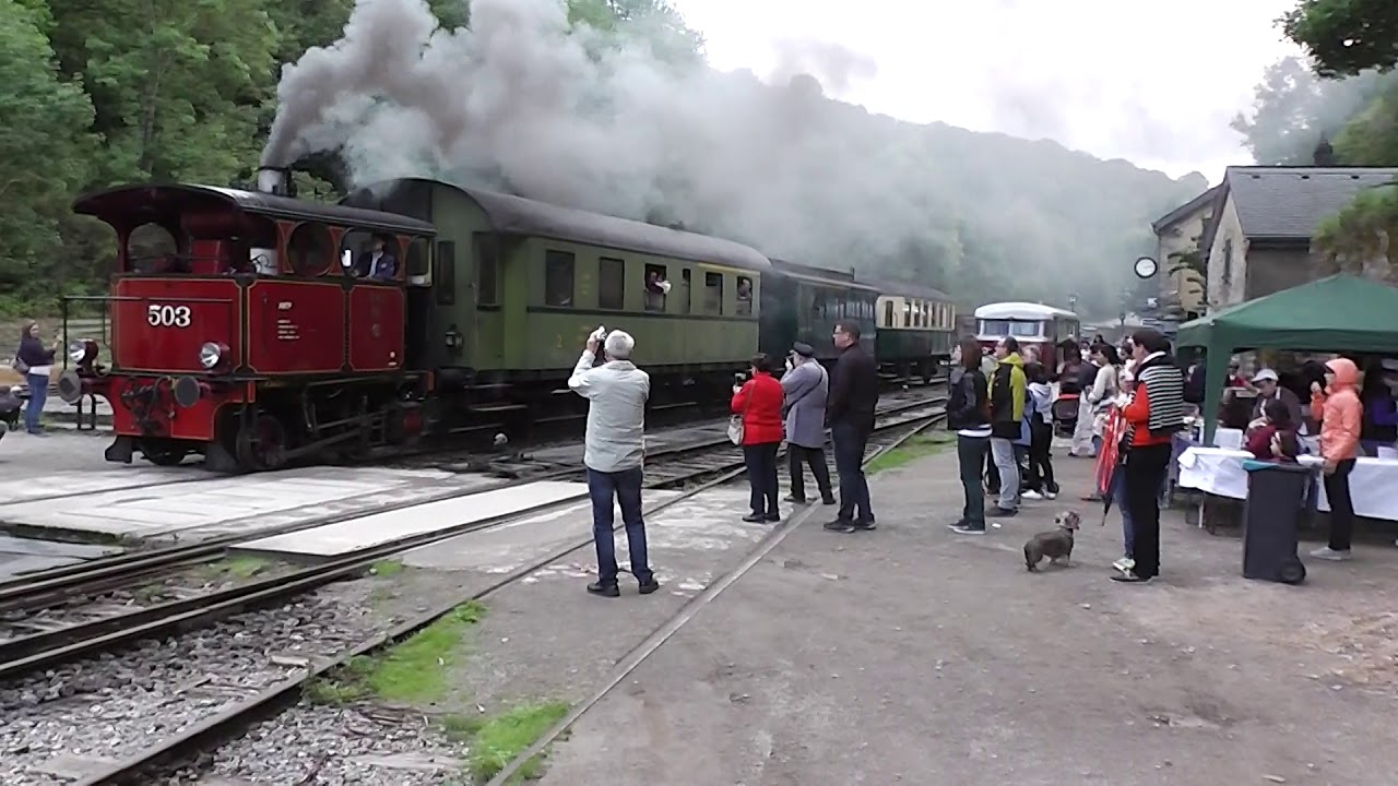 Steam trains at Fond-de-Gras in Luxembourg 10/09/17